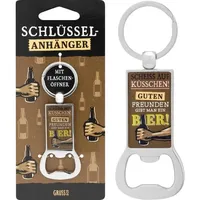 SHEEPWORLD GRUSS & CO Flaschenöffner Motiv "...guten Freunden gibt