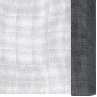 VidaXL Fliegengitter Fiberglas 100x1000 cm Grau