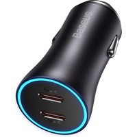 Baseus Golden Contactor Pro car charger 2x USB-C 40W