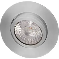Megaman MM76735 Rico HR 6W-Dim to WARM-500lm/928 LED-Einbauleuchte, Stahl