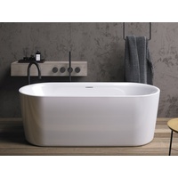 Riho Modesty freistehende Badewanne mit Riho Fall, 170x76x59cm, 187