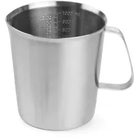 HENDI Messbecher, Schwere Ausführung, 1L, ø120x(H)135mm, Edelstahl