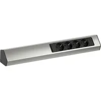 Bachmann Steckdosenleiste Casia 2 2 m Silber 4 St.