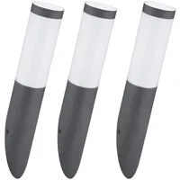 GLOBO 3er Set Wand Fackel Lampen App Sprach Handy