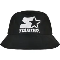 Starter Black Label Basic Bucket Hat in Schwarz, Größe
