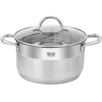 Resto KASSEROLLE D24CM 6,2L, + Kochtopf, Silber