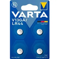 Varta Alkaline Knopfzelle LR44 V13GA 1.5V Electronics, Retail Blister