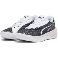 Puma All-Pro Nitro Basketballschuhe 02 - PUMA black/PUMA white/lime
