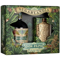 Don Papa Baroko Geschenkset mit Hip Flask