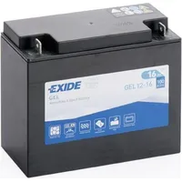 Exide G16 (GEL12-16) Bike GEL versiegelt, Batterie "G12-16"