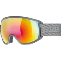 Uvex topic FM sphere Skibrille, grey/rainbow-rose, one size