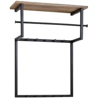 KADIMA DESIGN Wandgarderobe Kadima Schwarz