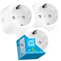 Echos Smart WLAN Steckdose 3er Pack mit Energiemonitor Tuya