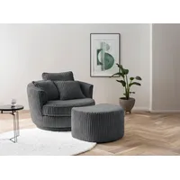 LEONIQUE »MAISIE, passende Ergänzung zum Big-Drehsessel«, MAISIE, in Mega-Cord