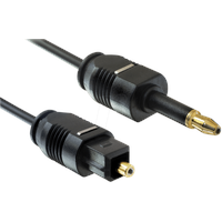 DeLock 82875 Toslink Audio Anschlusskabel [1x Toslink-Stecker (ODT) -