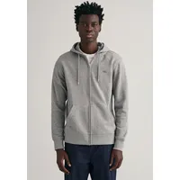 GANT Sweatjacke - Hellgrau - XL