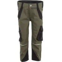 Planam Kinderbundhose Norit, oliv/schwarz