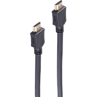 ShiverPeaks HDMI A-St/HDMI A-St verg HEAC Nylon Mantel 10m