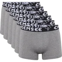 Chiemsee Herren Boxershorts, 6er Pack - Shorts, Logobund, einfarbig