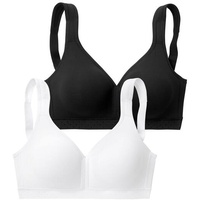 PETITE FLEUR Soft-BH (Packung, 2 Stück) ohne Bügel aus