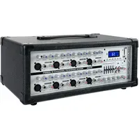 Pronomic PM83U 8-Kanal Powermischer mit USB/SD/Bluetooth MP3-Player (Live Mischpult