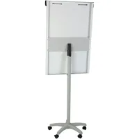 Rocada Flipchart Eco Mobil Einbeinstativ rollbar lichtgrau