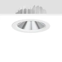 RZB Einbau-Downlight 1 LED 23 cm weiß Aluminium