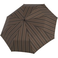 Doppler Orion Carbonstahl Auf-Zu Taschenschirm 29 cm braun