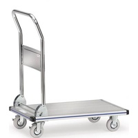 FETRA Alu-Plattformwagen 3120 - Tragkraft 150kg Vollgummi-Reifen