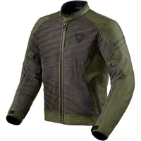 RevIt! Revit Torque 2 H2o Textiljacke wasserdicht - Dunkelgrün/Dunkelgrau