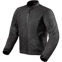 RevIt! Revit Torque 2 H2O Motorrad Textiljacke, schwarz, Größe