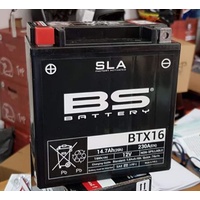 BS Battery Werkseitig aktivierte wartungsfreie SLA-Batterie - BTX16