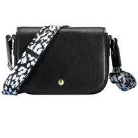 Jekyll & Hide Paris Schultertasche Leder 22 cm schwarz