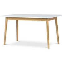 Konsimo Konsimo, Esstische Höhe 75cm und Eichenholzbeine Frisk Weiß,