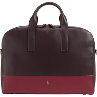 Dudu Berlino Aktentasche Leder 39 cm Laptopfach braun