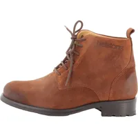Helstons Deville Suede Motorradstiefel, braun, Größe 42 für Männer