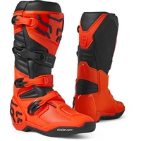 Fox Racing Comp Motocross-Stiefel, Flo Orange, 14