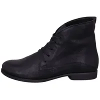 THINK! Damen Agrat Chromfrei Gegerbte Leicht Gefütterte Stiefelette, Schwarz,