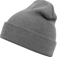 MSTRDS Basic Flap Beanie grau