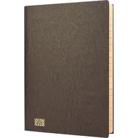 RNK Ordnungsmappe A4 20 Fächer mit Gummizug braun