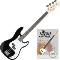 Rocktile Puncher E-Bass Black Set (Preci-Style E-Bass, Chrom-Hardware, 22