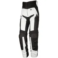 Modeka Elaya Damen Motorrad Textilhose, Hellgrau/Schwarz - 42