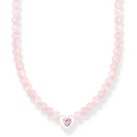 Thomas Sabo Choker Herz mit pinken Perlen, KE2181-035-9-L42v