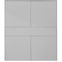 Mäusbacher Imola Highboard Holzwerkstoff 121x145x42 cm, mit Glasfront und