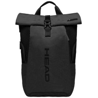 Head Net Backpack Roll-up 45 cm - black