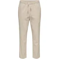 Only & Sons ONSLINUS CROP 0007 COT LIN PNT