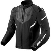 RevIt! Revit Hyperspeed 2 H2o Lederjacke - Black /