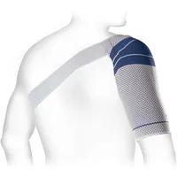Bauerfeind OmoTrain S Schulterbandage, Titan, links, Größe 1