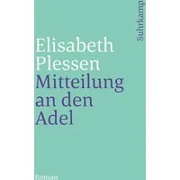 Suhrkamp Mitteilung an den Adel