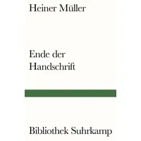 Suhrkamp Ende der Handschrift